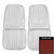 1969 Buick Skylark/GS Custom 400 Red Front Bucket Seat Covers