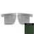 1970-1972 Chevrolet Chevelle 4 Door Hardtop/Wagon Dark Green Rear Door Panels