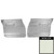 1970-1972 Chevrolet Chevelle 4-Door Sedan/Hardtop/Wagon Pearl Front Door Panels