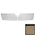 1970-1971 Pontiac Firebird Standard Pre-Assembled Sandalwood Front Door Panels