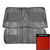 1970 Dodge Challenger; Convertible; Rear Bench Seat Cover; Red (70KSC711V-1)