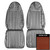 1970 Dodge Coronet; 500, R/T, Super Bee; Front Bucket Seat Covers; Burnt Orange
