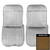 1970 Chevrolet Monte Carlo Saddle Front Bucket Seat Covers