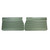 1970 Skylark 350/Custom/GS455 Deluxe Dark Metallic Green Front Door Panels