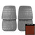 1971 Oldsmobile Cutlass/"S"/442 Sienna Brown Front Bucket Seat Covers