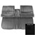 1971-1972 Oldsmobile Cutlass Supreme Black Front Bench Seat Cover