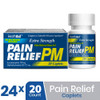 HealthA2Z Extra Strength Pain Relief PM, 20*24 Caplets (480 Caplets Total)