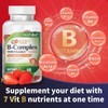 HealthA2Z® Strawberry Flavored B-Complex | 60 Pieces | With Vitamin C | Supports Energy Health & Nervous System Function