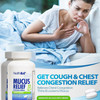 HealthA2Z® Mucus Relief | Guaifenesin 600 mg | 12 Hour | 300 Counts | No Benzene | Expectorant | Relieves Chest Congestion | Thins and Loosens Mucus | Extended Release