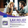 HealthA2Z® Lax Relief | Unflavored Powder/Grit Free | 8.3 OZ (238 g) | Polyethlene Glycol 3350, 17G | Powder for Oral Solution | Osmotic Laxative | Constipational Relief | Softens Stool