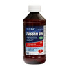 HealthA2Z® Tussin DM Sugar Free | Dextromethorphan HBr 20mg, Guaifenesin 200mg | Cough Suppressant & Expectorant | for Adults with High Blood Pressure & Diabetes | 8 FL Oz, Raspberry Flavor