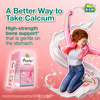 D-Cal Peachy Liquid Calcium Sachets – Gentle Calcium Citrate with Vitamin D3 & K2 – Peach Flavor, 18ml x 20 Pouches