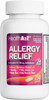 HealthA2Z® Allergy Relief, Fexofenadine Hydrochloride 180mg, 24-Hour Antihistamine, Indoor & Outdoor Allergy Relief, 250 Counts