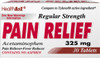 HealthA2Z® Regular Strength Pain Relief | Acetaminophen 325mg | Pain Reliever & Fever Reducer | 24 Packs of 30 Tablets Each (720 Tablets Total) | Value Pack | Contains No Aspirin