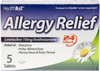 HealthA2Z® Allergy Relief | Loratadine 10mg | Antihistamine | 24-Hour Allergy Medicine | 5 Tablets (Pack of 24) | 120 Tablets Total | Value Pack
