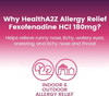 HealthA2Z Fexofenadine Hydrochloride 180mg | Antihistamine | Value Pack | 24-Hour Antihistamine for Allergy Relief | 30 Count (Pack of 24) | 720 Total Capelets