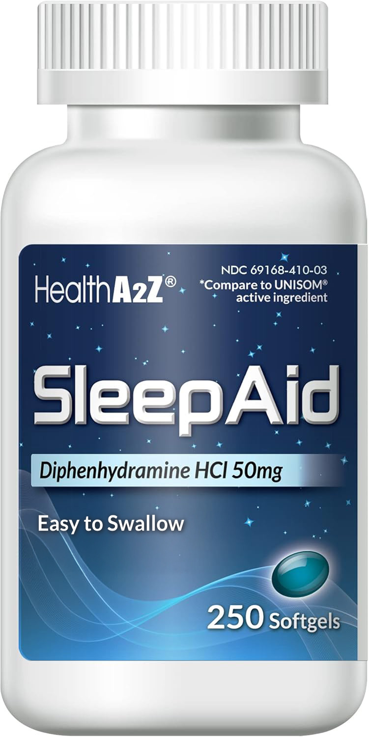 HealthA2Z Sleep Aid, 250 Softgels