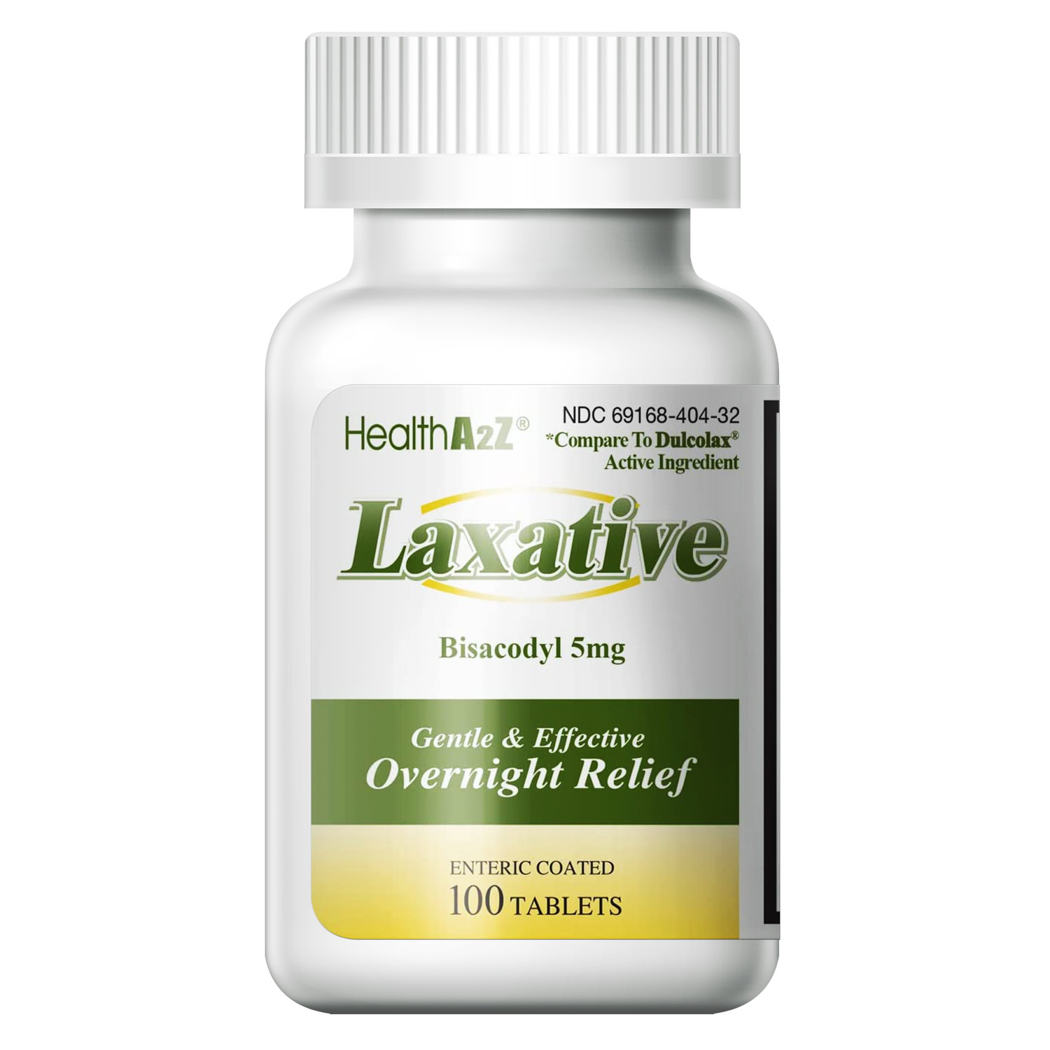 HealthA2Z® Laxative Bisacodyl 5mg | 100 Counts |