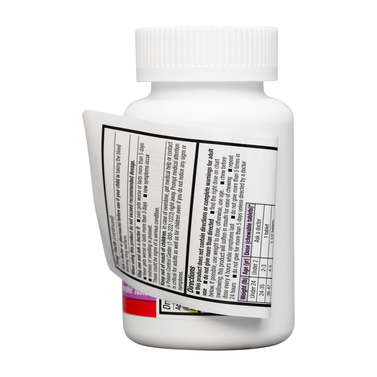 HealthA2Z® Children's Chewable Pain Relief | Acetaminophen 160mg