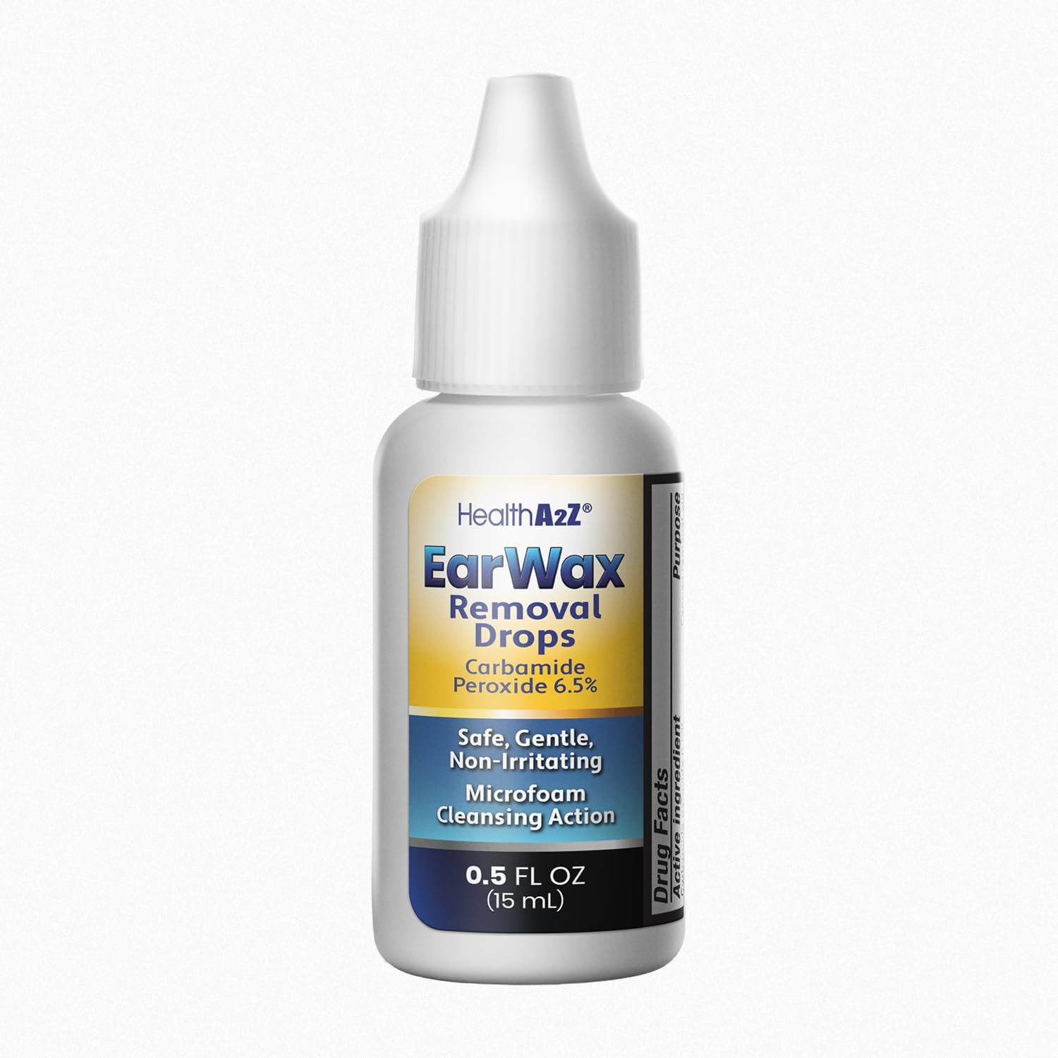 HealthA2Z® Ear Wax Removal Kit, Carbamide Peroxide 6.5%, Microfoam