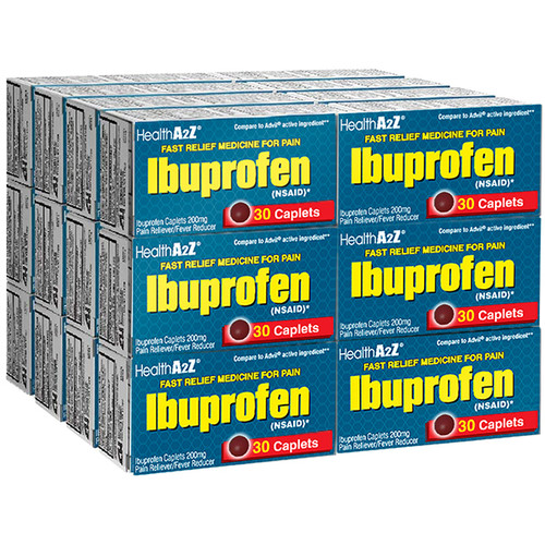 HealthA2Z Ibuprofen Tablets 200mg, 24*30 Tablets (720 Tablets Total)