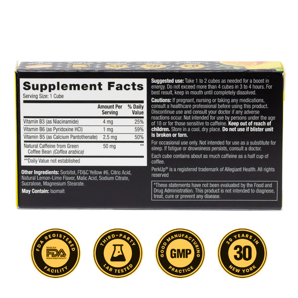 PerkUp Energy Booster (Lemon Lime Burst, 20)