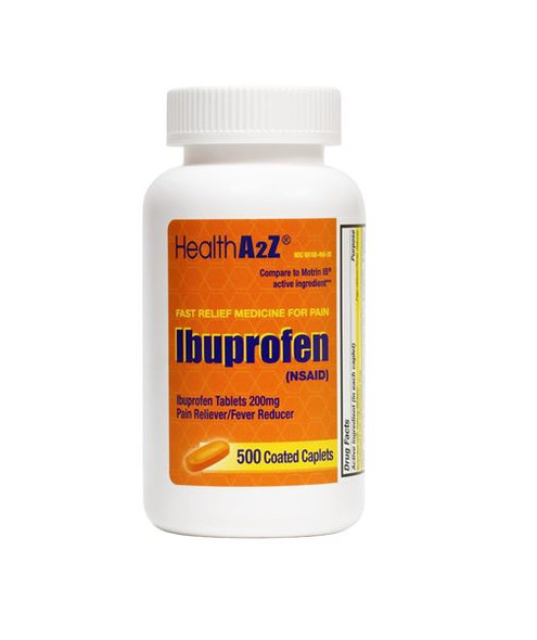 HealthA2Z® Orange Ibuprofen 200mg | 500 Coated Tablets | Pain Relief | Body Aches | Headache | Arthritis | Cramps | Back Pain | Fever Reducer | NSAID HealthA2Z® Orange Ibuprofen 200mg | 500 Coated Tablets | Pain Relief | Body Aches | Headache | Arthritis | Cramps | Back Pain | Fever Reducer | NSAID