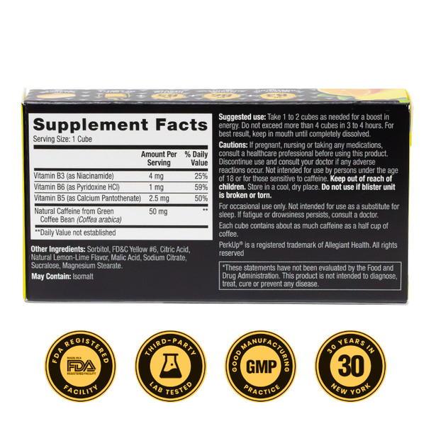 PerkUp Energy Booster (Lemon Lime Burst, 20)