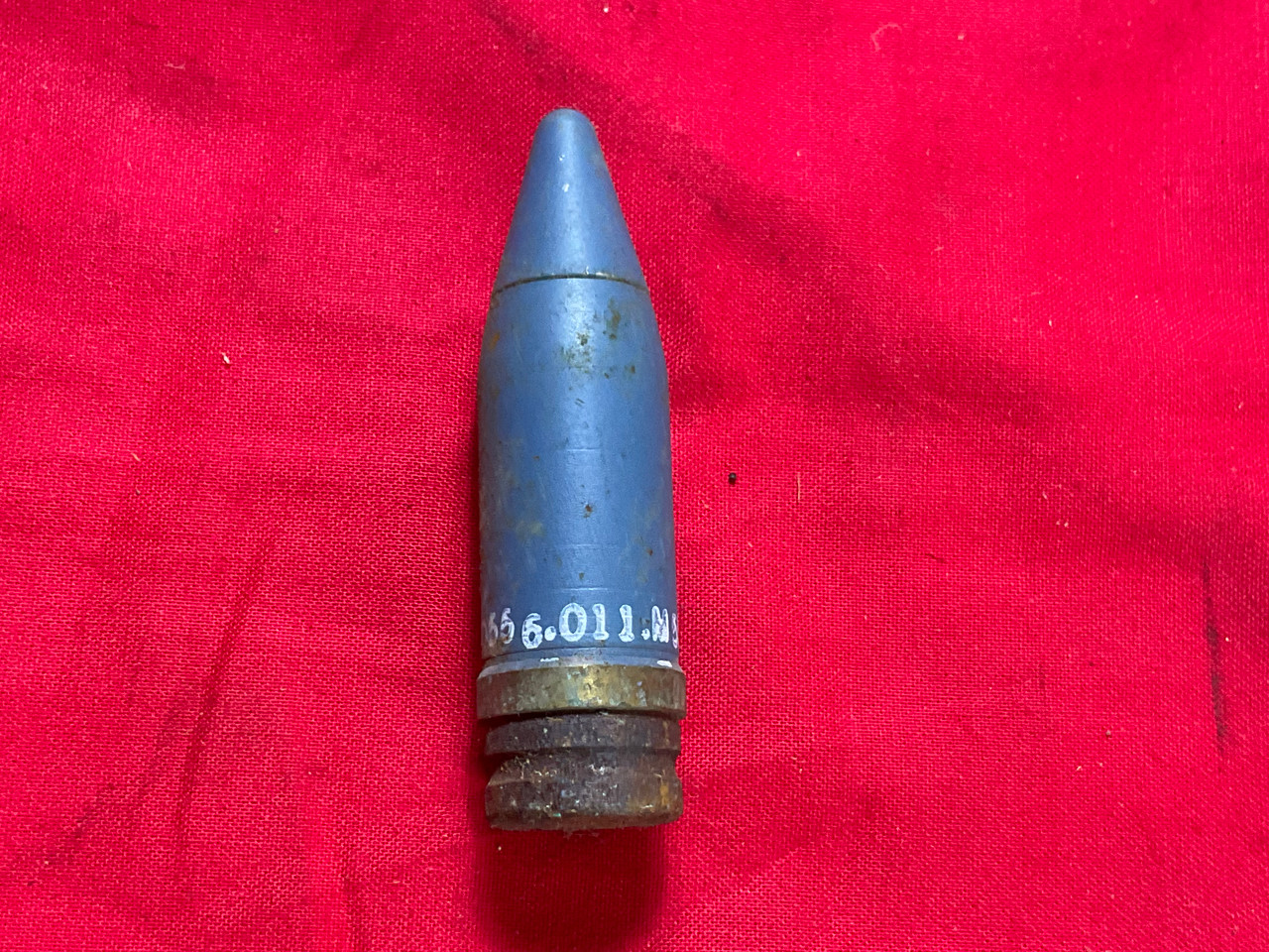 5/26~5/28発送不可　BULLET Surplus USGI Vulcan 20MM M55 Practice Inert Blue Tip LAHTI