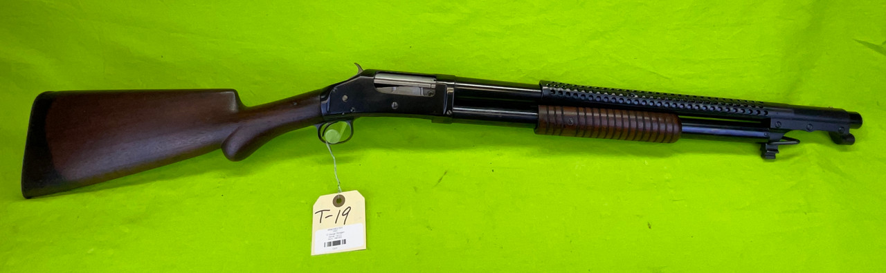 Winchester 1897 97 Trench Riot Gun Pump Shotgun WWII USGI MFG 1900 T-19 C&R