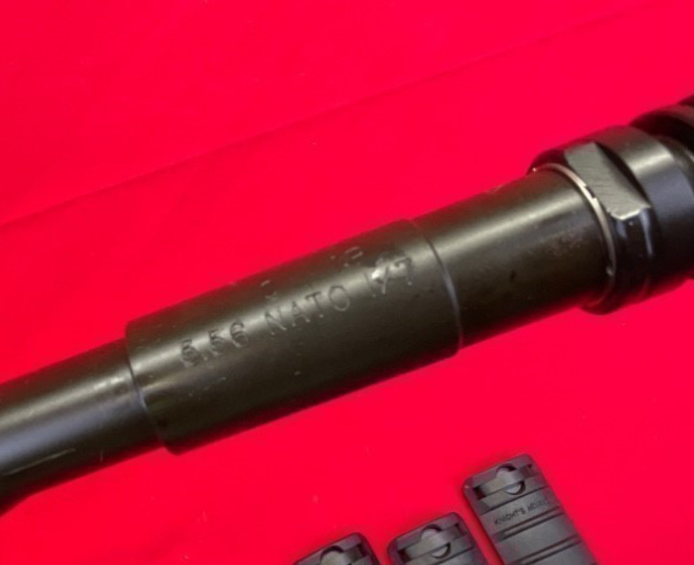RARE COLT M4 CARBINE COMMANDO KNIGHTS ARMAMENT NT4 KAC 4 POSITION KIT ...