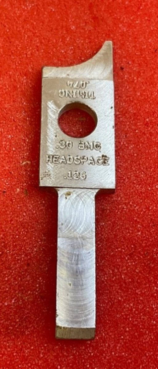 Browning 1919 A6 A4 .30 Cal Headspace & Timing Gauge Belt Fed Feed MG WWII