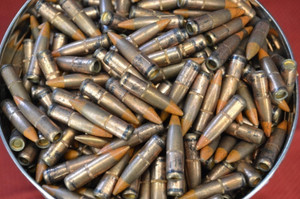 USGI Surplus Military M25 30 CAL 145 Grain ORANGE TRACER Pulled Bullets 100