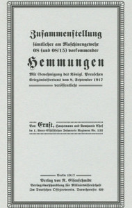 German MG 08 Stoppages Manual - WWI Commercial Publication - English Translation German MG 08 Stoppages Manual - WWI Commercial Publication - English Translation