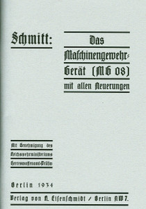 German MG 08 Operators Manual MG08 German MG 08 Operators Manual MG08