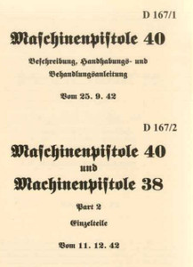 German MP38 & MP40 Operators Manuals - English Translation German MP38 & MP40 Operators Manuals - English Translation