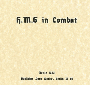 German MG 08 In Combat Crew Manual - English Translation German MG 08 In Combat Crew Manual - English Translation