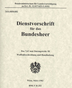 Austrian StG 58 (FAL) Operators Manual - English Translation