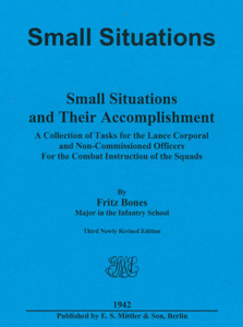 German WWII Small Situations Manual - English Translation German WWII Small Situations Manual - English Translation