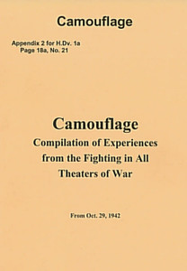 German WWII Camouflage Manual Small - English Translation German WWII Camouflage Manual Small - English Translation