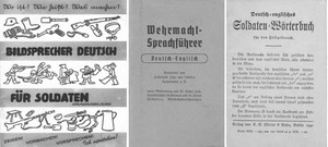 German WWII 3 Military Dictionaries Collection German WWII 3 Military Dictionaries Collection