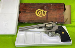 Colt Trooper MKIII MK III Mark 3 8 In Electroless Nickel .357 In Box 1978