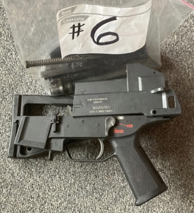 German Heckler & Koch 40 UMP Full Auto Demilled Parts Kit 3 Position 2 Rd Burst HK #6 German Heckler & Koch 40 UMP Full Auto Demilled Parts Kit 3 Position 2 Rd Burst HK #6