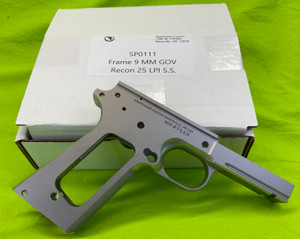 STAINLESS NIGHTHAWK CUSTOM STRIPPED 9MM RECON 1911 FRAME GUNSMITH NHC STAINLESS NIGHTHAWK CUSTOM STRIPPED 9MM RECON 1911 FRAME GUNSMITH NHC