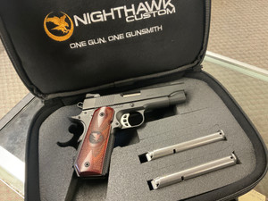 New NIGHTHAWK CUSTOM PREDATOR III 45ACP OFFICER COMPACT CARRY CALIFORNIA New NIGHTHAWK CUSTOM PREDATOR III 45ACP OFFICER COMPACT CARRY CALIFORNIA