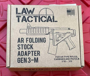 NEW Law Tactical AR AR15 M4 SOCOM FDE Folding Stock Adapter GEN 3 22522 NEW Law Tactical AR AR15 M4 SOCOM FDE Folding Stock Adapter GEN 3 22522