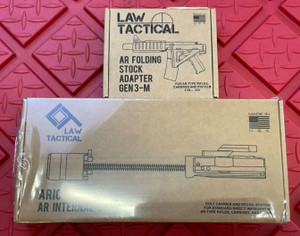 Law Tactical AR FDE Folding Stock Adapter ARIC Internal Carrier GEN 3 99312 Combo Law Tactical AR FDE Folding Stock Adapter ARIC Internal Carrier GEN 3 99312 Combo