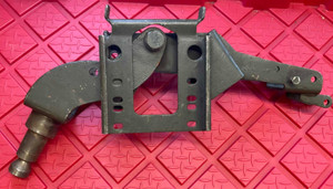 WWII USGI Surplus Machine Gun Cradle 50 BMG Browning Pintle Mount NO PINS WWII USGI Surplus Machine Gun Cradle 50 BMG Browning Pintle Mount NO PINS