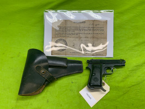 RARE Beretta 1934 32 ACP 7.65 Browning Captured War Trophy Documented 1945