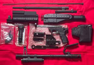 DANISH U.S. Ordnance M60E6 E4 Conversion Parts Kit Black M60 Belt Fed 7.62